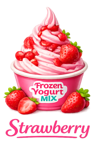 Frozen Yogurt Mix - Strawberry